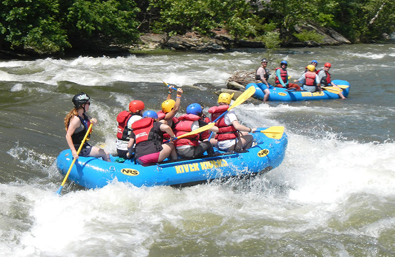 Rafting at Harpers Ferry, WV